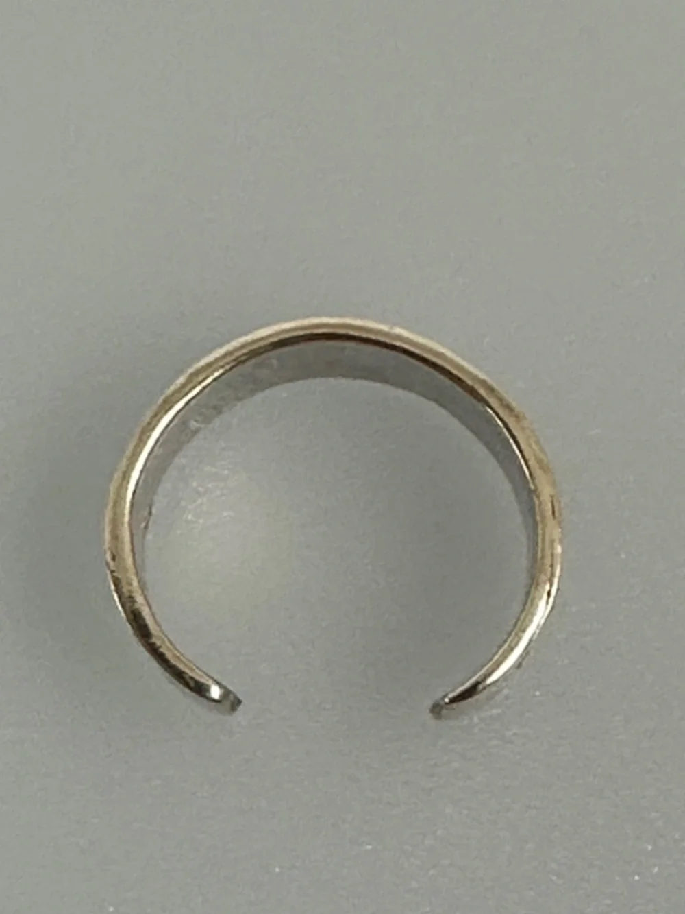 Sterling Silver Bird Motif Toe/Adjustable Ring - Silver